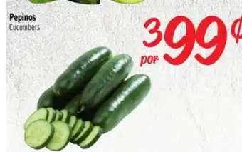 El Super Fresh Cucumbers offer