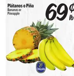 El Super Fresh Bananas or Pineapple offer