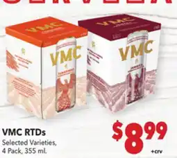 Vallarta Supermarkets VMC RTDs offer