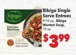 Vallarta Supermarkets Bibigo Single Serve Entrees offer