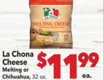 Vallarta Supermarkets La Chona Cheese offer