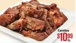 Vallarta Supermarkets Carnitas offer