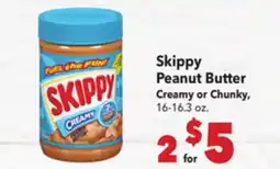 Vallarta Supermarkets Skippy Peanut Butter offer