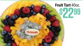 Vallarta Supermarkets Fruit Tart offer