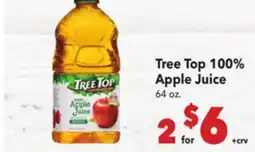 Vallarta Supermarkets Tree Top 100% Apple Juice offer