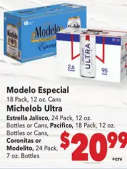 Vallarta Supermarkets Modelo Especial offer