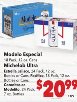 Vallarta Supermarkets Modelo Especial offer