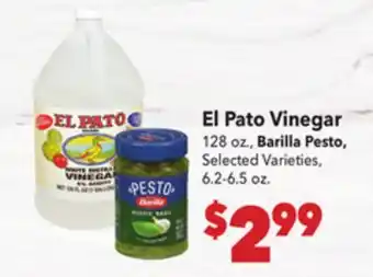 Vallarta Supermarkets El Pato Vinegar offer
