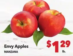 Vallarta Supermarkets Envy Apples / MANZANA offer