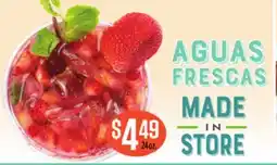 Vallarta Supermarkets AGUAS FRESCAS offer