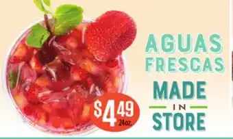 Vallarta Supermarkets AGUAS FRESCAS offer