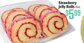 Vallarta Supermarkets Strawberry Jelly Rolls offer