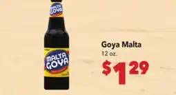 Vallarta Supermarkets Goya Malta offer