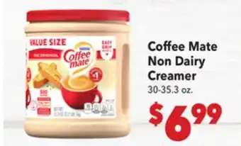 Vallarta Supermarkets Coffee Mate Non Dairy Creamer offer