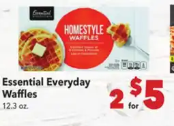 Vallarta Supermarkets Essential Everyday Waffles offer