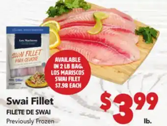 Vallarta Supermarkets Swai Fillet / FILETE DE SWAI offer
