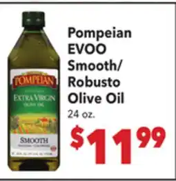 Vallarta Supermarkets Pompeian EVOO Smooth/Robusto Olive Oil offer