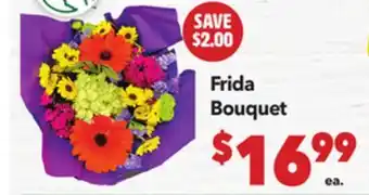Vallarta Supermarkets Frida Bouquet offer