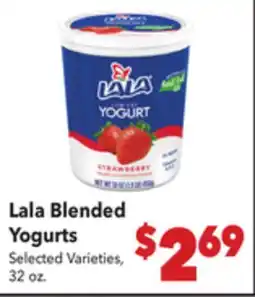 Vallarta Supermarkets Lala Blended Yogurts offer