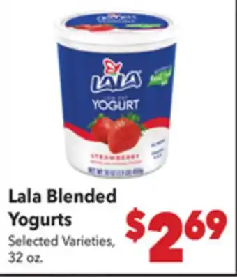 Vallarta Supermarkets Lala Blended Yogurts offer