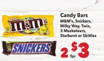 Vallarta Supermarkets Candy Bars offer