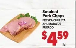 Vallarta Supermarkets Smoked Pork Chops/FRESCA CHULETA AHUMADA DE PUERCO offer