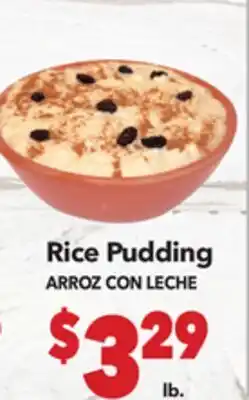 Vallarta Supermarkets Rice Pudding/ARROZ CON LECHE offer