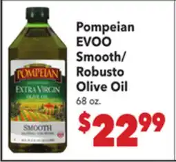 Vallarta Supermarkets Pompeian EVOO Smooth/Robusto Olive Oil offer