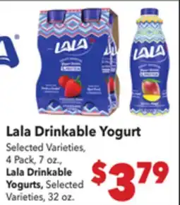 Vallarta Supermarkets Lala Drinkable Yogurt offer