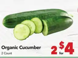 Vallarta Supermarkets Organic Cucumber offer