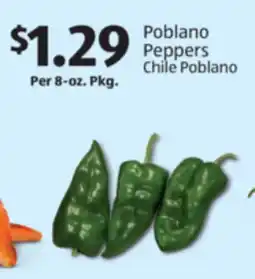 Aldi Poblano Peppers offer
