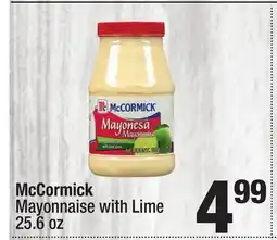 Super King Markets McCormick Mayonnaise with Lime offer