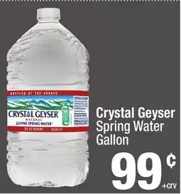 Super King Markets Crystal Geyser Spring Water offer