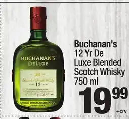 Super King Markets Buchanan's 12 Yr De Luxe Blended Scotch Whisky offer