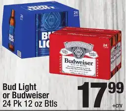 Super King Markets Bud Light or Budweiser offer