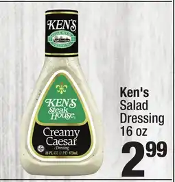 Super King Markets Ken's Salad Dressing offer