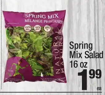 Super King Markets Spring Mix Salad offer