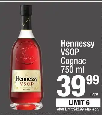 Super King Markets Hennessy VSOP Cognac offer
