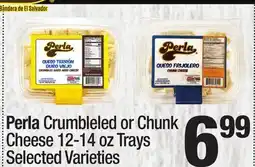 Super King Markets Perla Crumbleled or Chunk Cheese offer