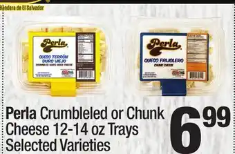 Super King Markets Perla Crumbleled or Chunk Cheese offer