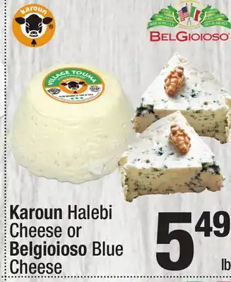 Super King Markets Karoun Halebi Cheese or Belgioioso Blue Cheese offer