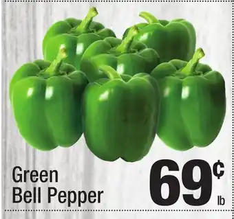 Super King Markets Green Bell Pepper offer
