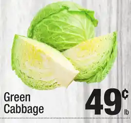 Super King Markets Green Cabbage offer
