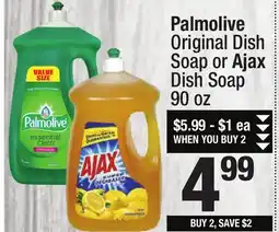Super King Markets Palmolive Original Dish Soap or Ajax Dish Soap offer