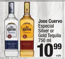 Super King Markets Jose Cuervo Especial Silver or Gold Tequila offer