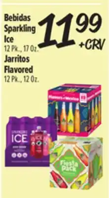 El Super Sparkling Ice 12 Pk., 17 Oz. Flavored 12 Pk., 12 Oz offer