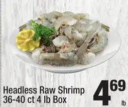 Super King Markets Headless Raw Shrimp offer