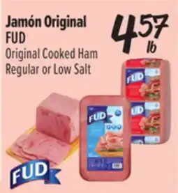 El Super Original Cooked Ham Regular or Low Salt offer