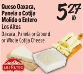 El Super Ground or Whole Cotija Cheese offer