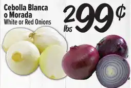 El Super White or Red Onions offer